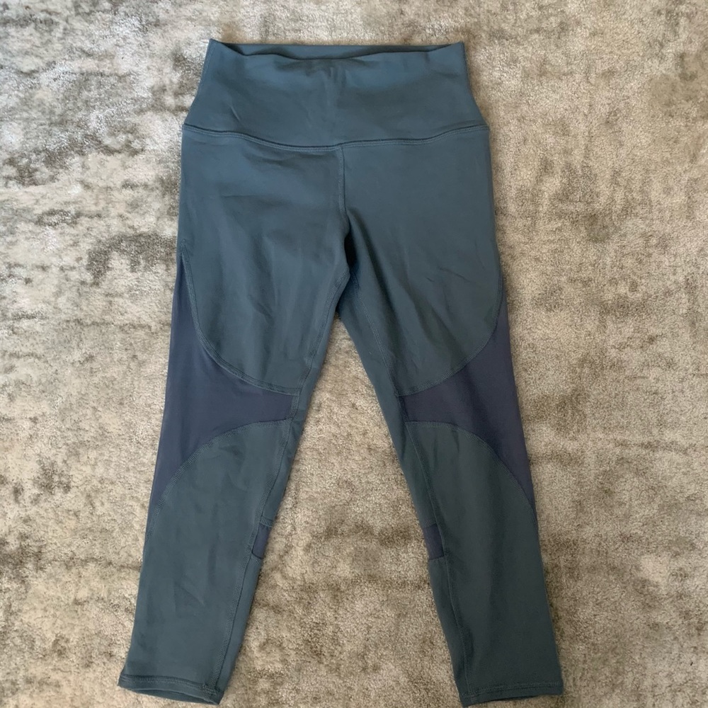 Alo yoga gray high waisted leggings